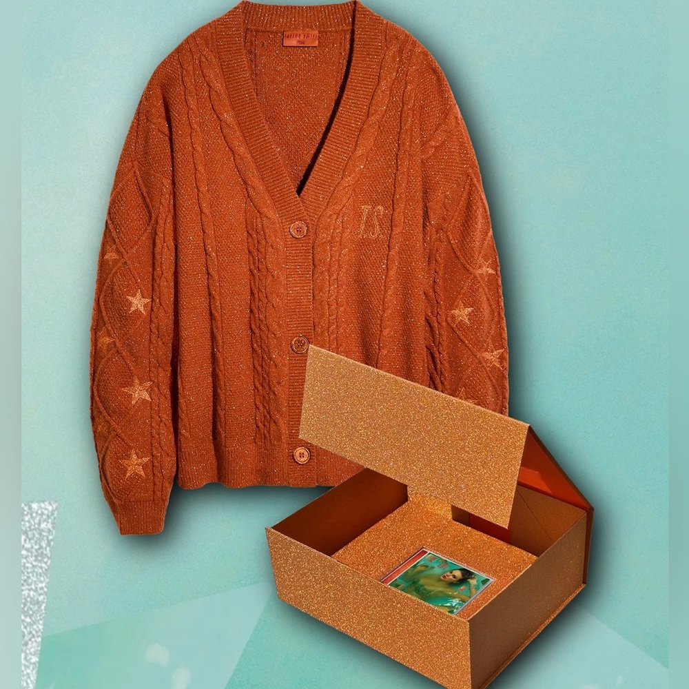 Taylor Swift Orange Cardigan